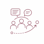 Basée sur mon expérience du management, de la gestion des ressources humaines et du contact avec les patients.